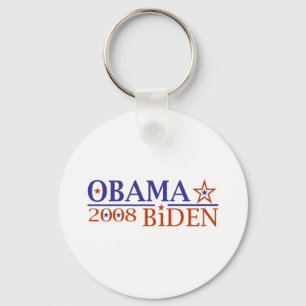Obama Biden 08 Sleutelhanger