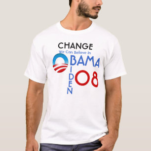 OBAMA & BIDEN 08 T-SHIRT