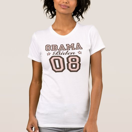 Obama Biden 08 T shirt (Voorkant)