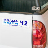 Obama Biden 2012 Bumpersticker (Op Truck)