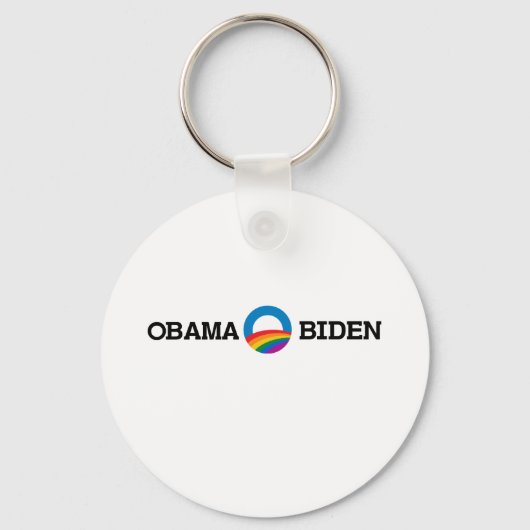 Obama Biden 2012 Pride - Sleutelhanger (Voorkant)