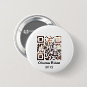 Obama Biden 2012 Ronde Button 5,7 Cm (Voorkant /achterkant)