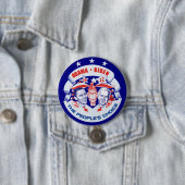 Obama Biden 2012 Ronde Button 7,6 Cm (In situ)