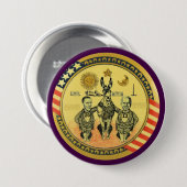 Obama Biden 2012 Washington DC Ronde Button 7,6 Cm (Voorkant /achterkant)