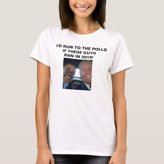 Obama-Biden 2016 - Le T-shirt de la femme (Devant)