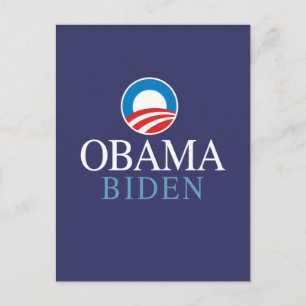 Obama Biden Briefkaart