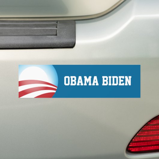 Obama Biden Bumpersticker (Op auto)