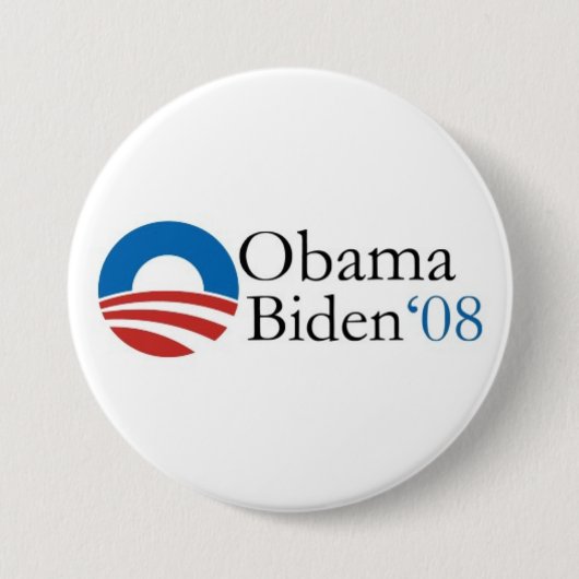 Obama Biden Button (Voorkant)