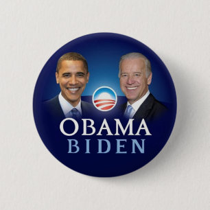 Obama Biden Buttonnen 2012 Ronde Button 5,7 Cm