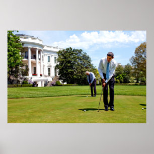 Obama & Biden doen wat ze het beste doen Poster