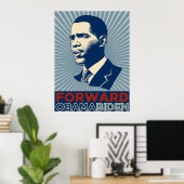 Obama Biden Forward Poster (Thuiskantoor)