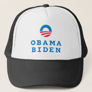 Obama Biden "O" Logo verticaal (kleur) Trucker Pet