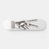 Obama, Biden Peace Skateboard (Horizontaal)