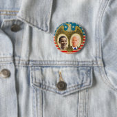 Obama Biden Retro Button (In situ)
