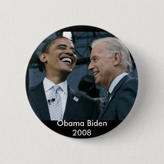 obama biden ronde button 5,7 cm