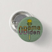 Obama/Biden Small Button (Voorkant /achterkant)