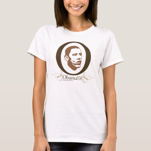 Obama Big O T-Shirt (Voorkant)