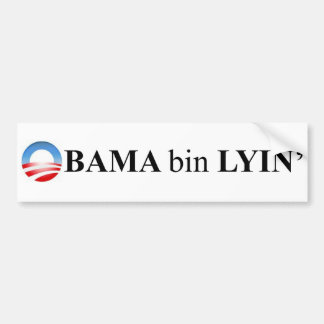 Obama bin lyin bumpersticker
