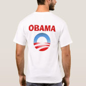 obama black en red jersey t-shirt (Achterkant)
