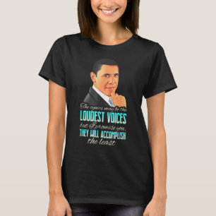 Obama Black History Month Presidenten Day Mannen V T-shirt