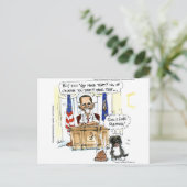 Obama & Bo Dons Satiriques Tee - shirts et Cartes (Debout devant)