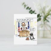 Obama & Bo Dons Satiriques Tee - shirts et Cartes (Debout devant)