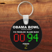 Obama Bowl - Officiële scores Sleutelhanger (Voorkant)