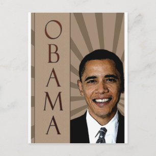 Obama Briefkaart