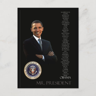 Obama Briefkaart
