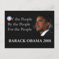 Obama Briefkaart
