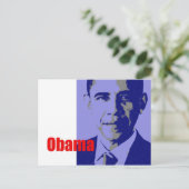 Obama Briefkaart (Staand voorkant)