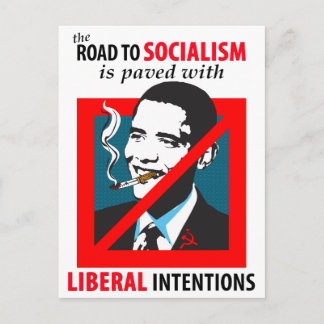 Obama: Briefkaart over de weg naar het socialisme