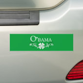 O'bama Bumpersticker (Op auto)