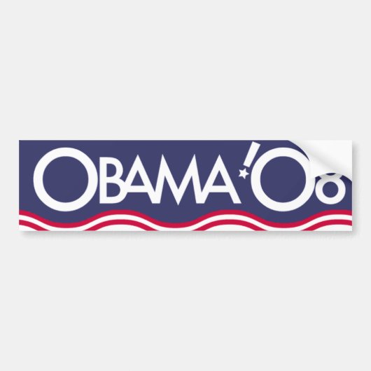 Obama Bumpersticker (Voorkant)
