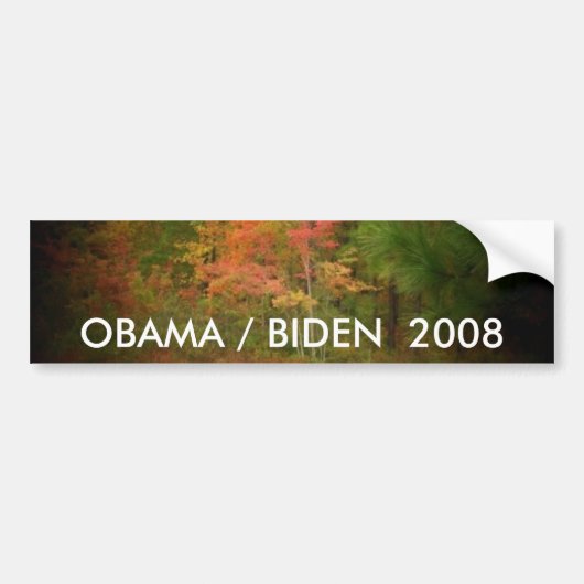 OBAMA bumpersticker (Voorkant)