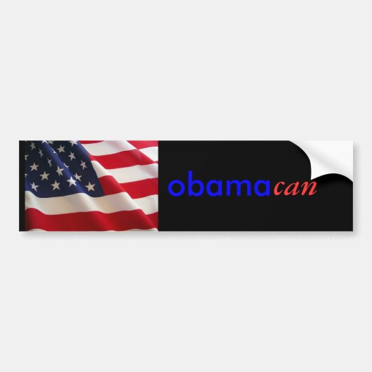 Obama Bumpersticker (Voorkant)