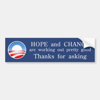 Obama Bumpersticker