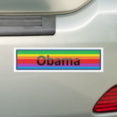 Obama Bumpersticker (Op auto)