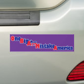 Obama Bumpersticker (Op auto)