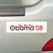Obama Bumperstickers (Op auto)