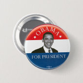 Obama - Button (Voorkant /achterkant)