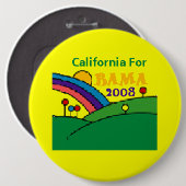Obama California Button (Voorkant /achterkant)