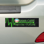 Obama Care Bumpersticker (Op auto)