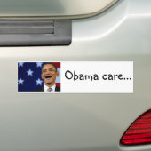 Obama care II Bumpersticker (Op auto)