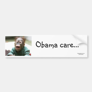 Obama care II Bumpersticker