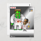 Obama Care op de IC Briefkaart (Voorkant / Achterkant)