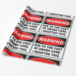 OBAMA CARE REGIFT CADEAUPAPIER