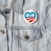 Obama Cares Ronde Button 5,7 Cm (In situ)