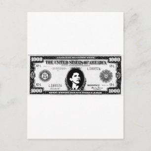 Obama Cash Briefkaart