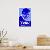 Obama - Change Blue Poster (Cuisine)